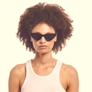 The Last Lolita Black Cat Eye Specs Shades Sunnies Sunglasses